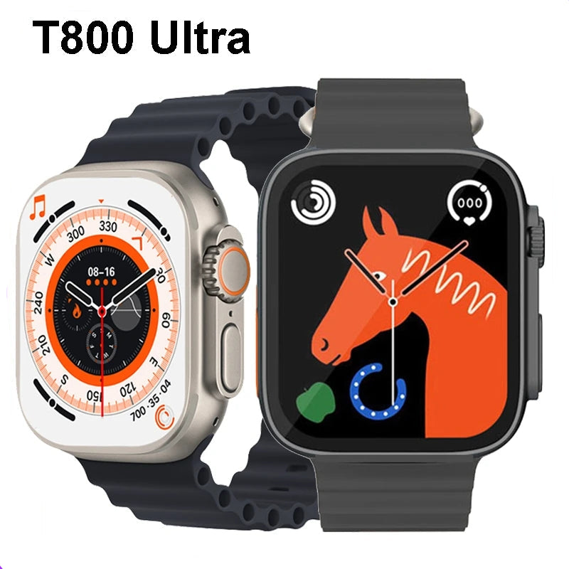 T800 Smart Watch | 1.99″ Infinity Round Display | KSA Edition