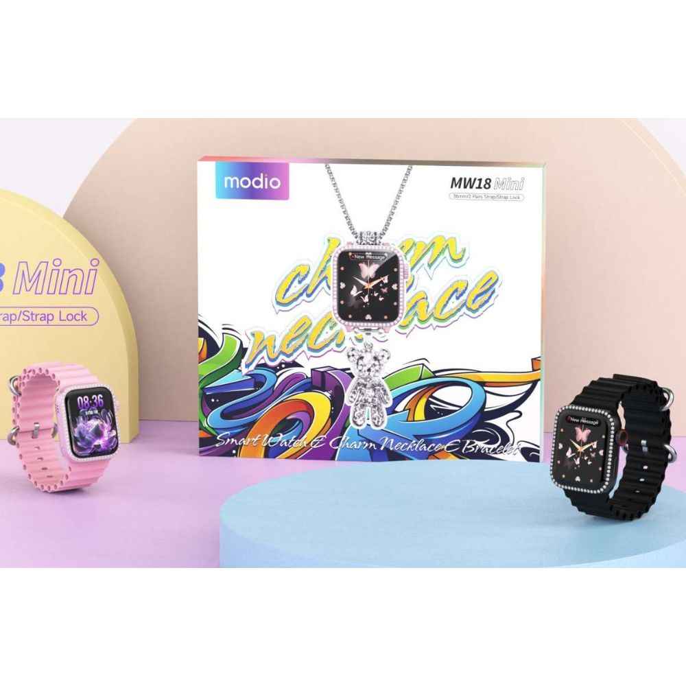 MW 18 Mini Smart Watch | 38 mm Stylish Dial & Health Monitoring