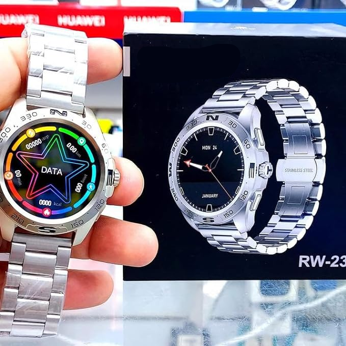 HT RW23 Smart Watch | 2.0″ Full Touch & Fitness Suite | (KSA Edition)