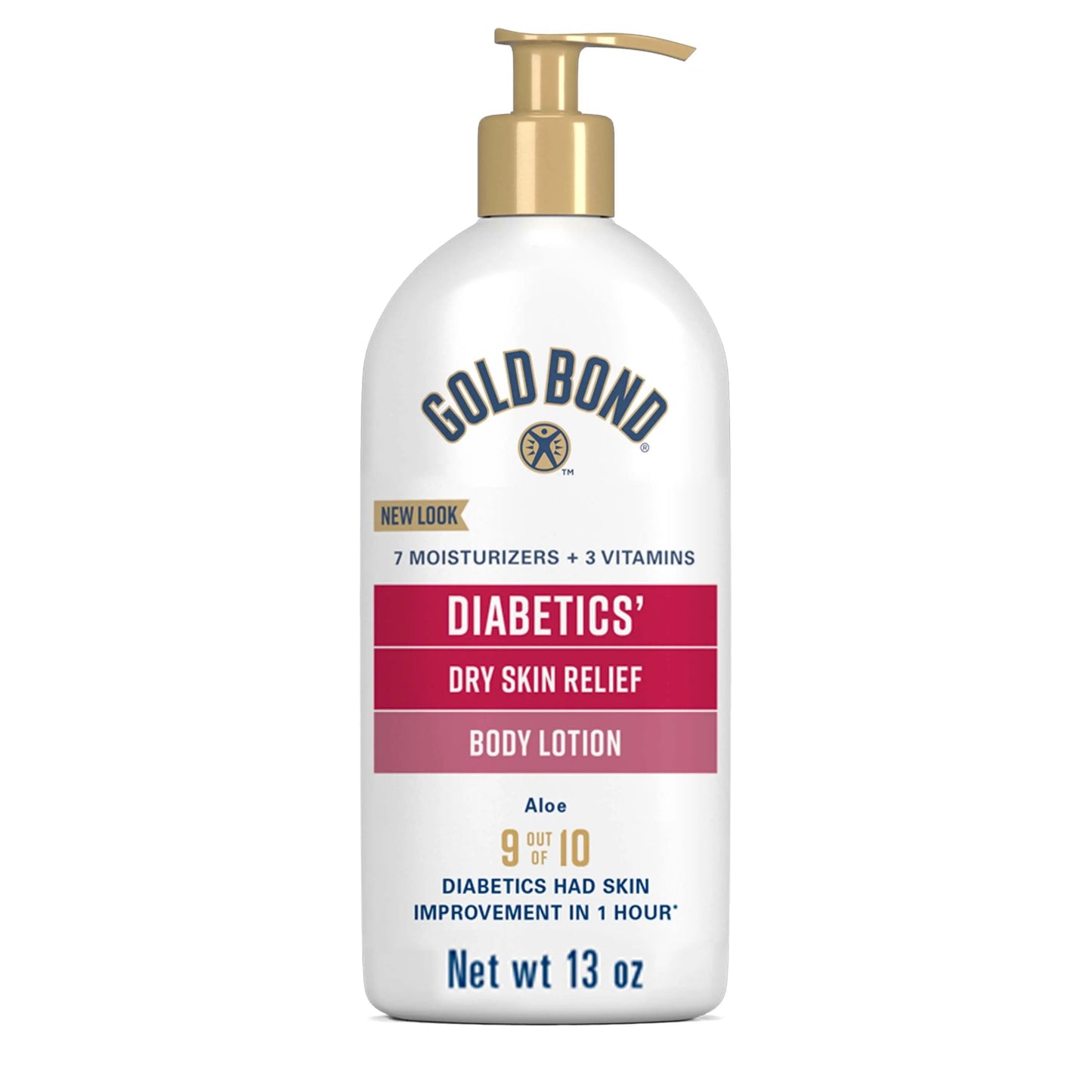 Body Lotion and Face Cream for Dry to Extra Dry Skin, 13 oz