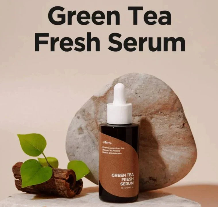Green Tea Fresh Sebum Control Serum for Oily Skin,1.69fl. oz