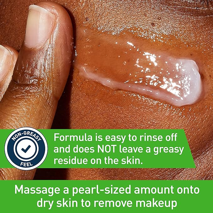 Cleansing Balm Hydrating Makeup Remover with Ceramides and Plant based Jojoba Oil for Face