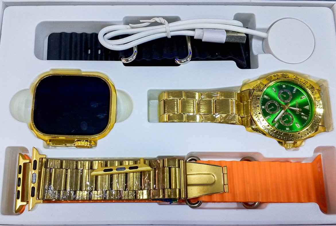 Men’s Stainless Steel Smart Watch | Classic Style + Smart Features