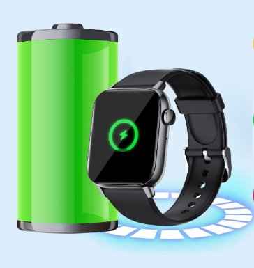 WS15 Mini Smart Watch | 1.5″ Square Touch & Health Tracking