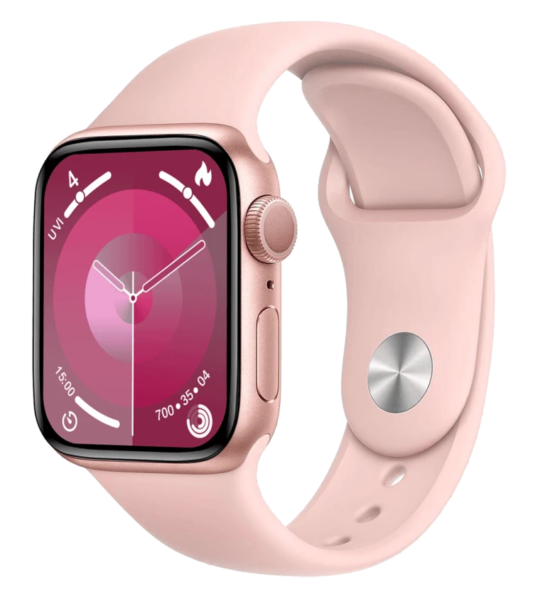 S9 Pro Mini Smart Watch | 1.53″ Round AMOLED & 3 Straps | Wireless Charging