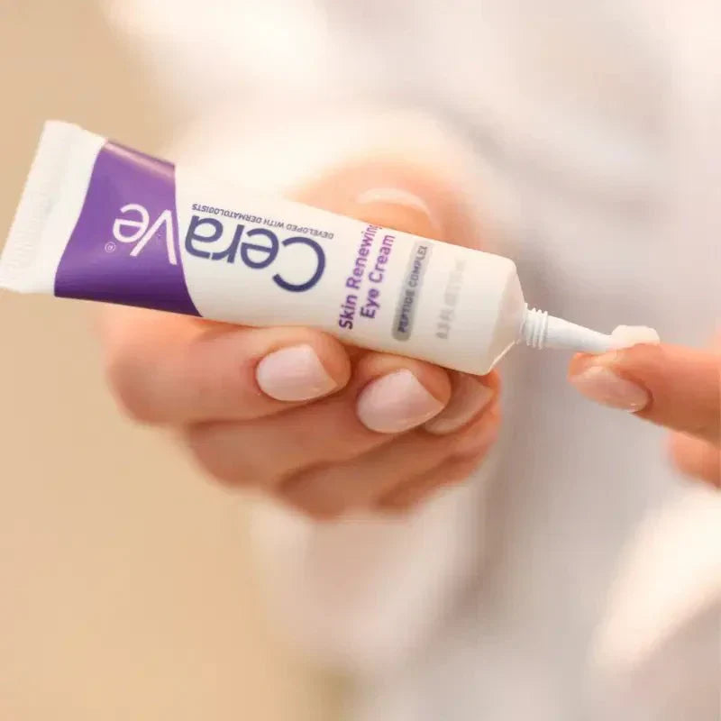 Eye Cream for Wrinkles Under Eye Cream with Caffeine, Peptides, Free & Ophthalmologist Tested 0.5 Ounces