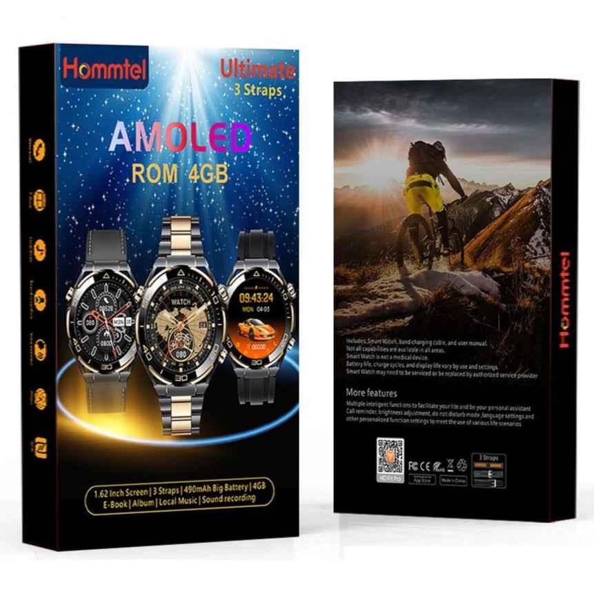 Ultimate AMOLED Smart Watch | 1.85″ Display | Premium Health Suite