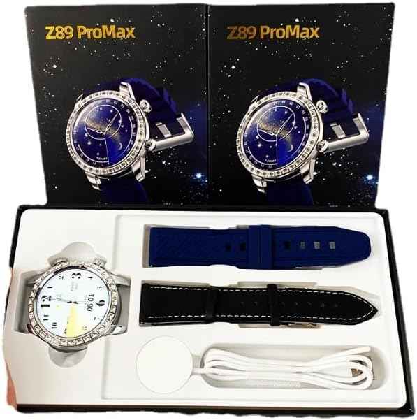 Z89 Pro Max Smart Watch | Dynamic AMOLED + Rugged Features