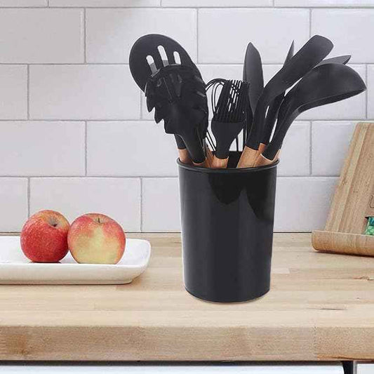 12 Pcs Cooking Utensils Set (GOLD)