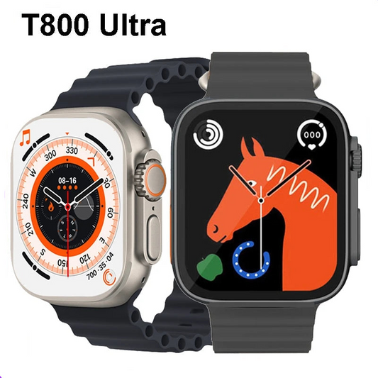T800 Smart Watch | 1.99″ Infinity Round Display | KSA Edition