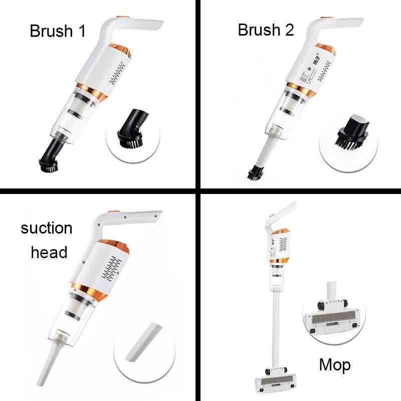 3-in-1 Wireless Vacuum Cleaner (GOLD)