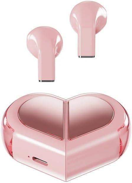 Revoiz Heart Pink Earbuds