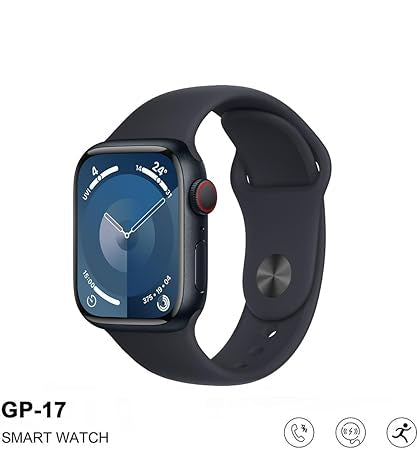 HT GP17 Smart Watch | Bluetooth Earbuds & LED Torch Combo | (KSA Edition)