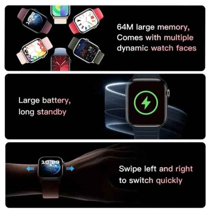 9 Pro Smart Watch (GOLD)