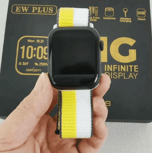 Ew Plus Series 8 Smartwatch TWS Earbuds 2 in 1