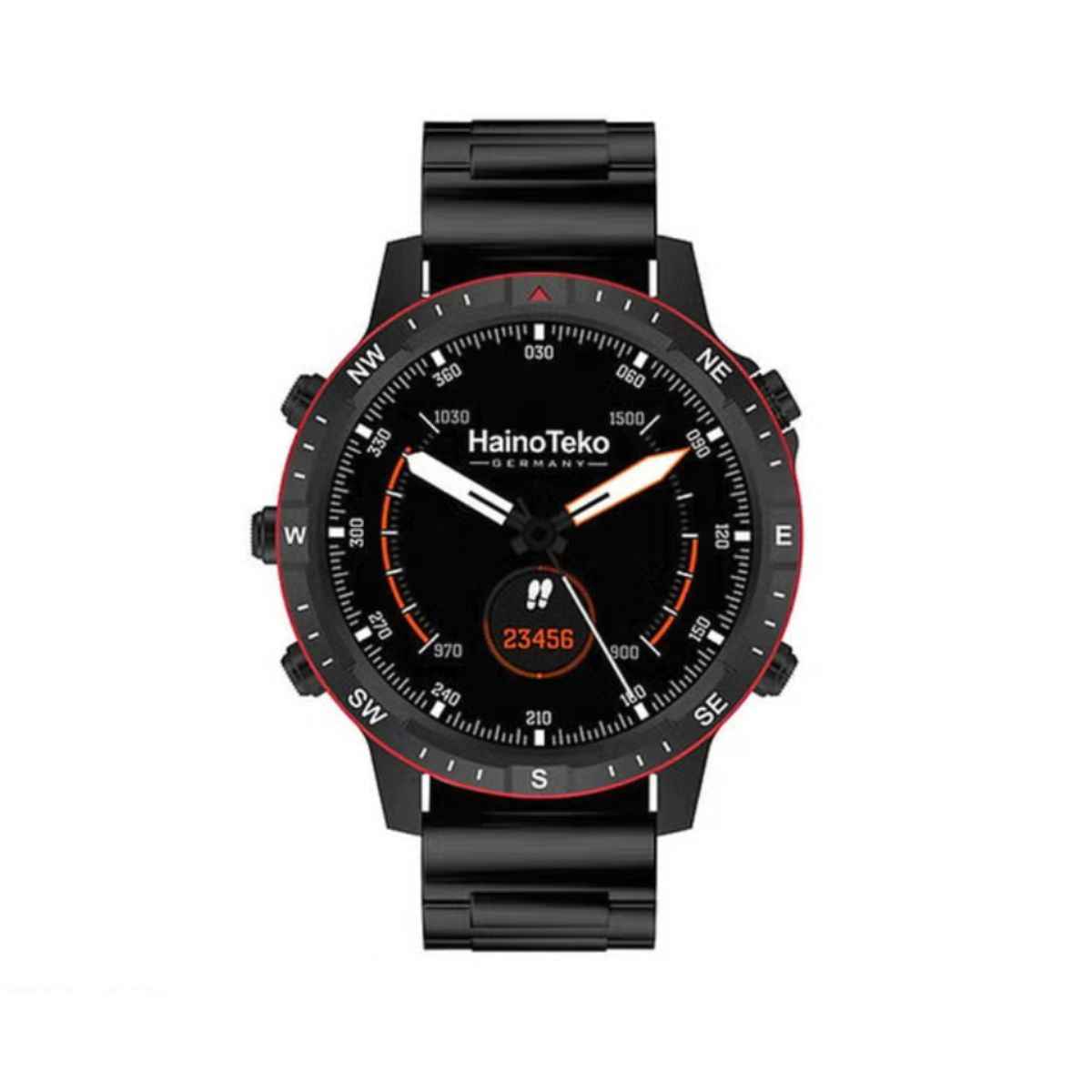 HT RW49 Smart Watch | 1.4″ Round AMOLED, 3-Strap Bundle & Wireless Charging | (KSA Edition)