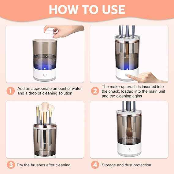 Automatic Multi Brush Cleaner (GOLD)