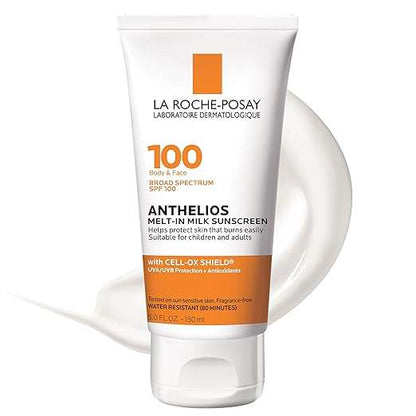 Melt-in Milk Body & Face Sunscreen Lotion Broad Spectrum SPF 100