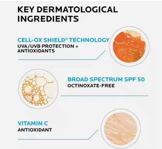 Spectrum SPF50 Daily Sunscreen with Vitamin C & E