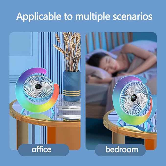 Colorful Desktop Fan