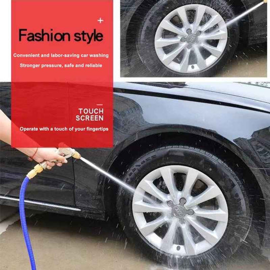 Expandable Garden Hose with Spray Nozzle (GOLD)