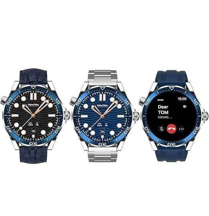 HT RW48 Smart Watch | 1.3″ Round AMOLED, 3-Strap Bundle & Wireless Charging | KSA Edition