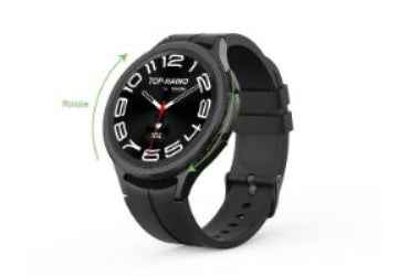TH Top‑4 Smart Watch | Real AMOLED, Always‑On Display | Health Tracking