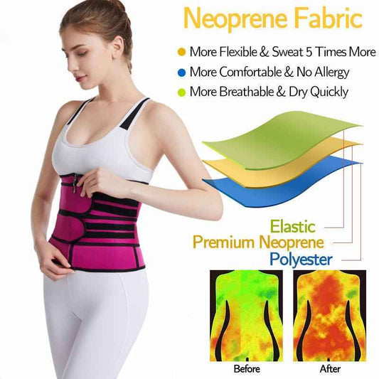 High Waist Trainer Body Shaper for Women (GOLD)
