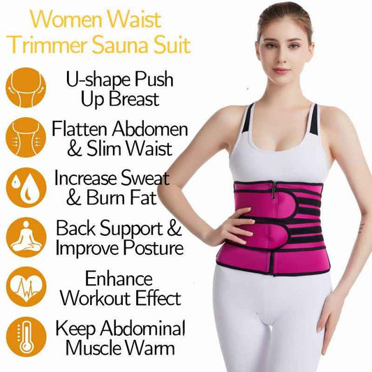 High Waist Trainer Body Shaper for Women (GOLD)