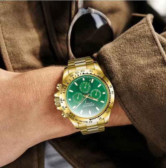 Men’s Stainless Steel Smart Watch | Classic Style + Smart Features