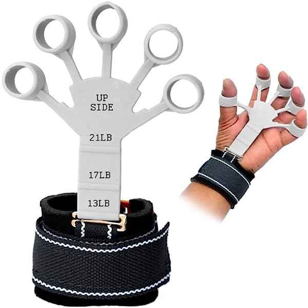 Metal-Hook Grip Strength Trainer (GOLD)