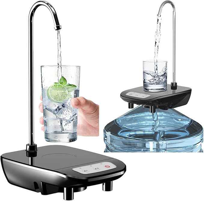 Portable Water Bottle Pump (GOLD)