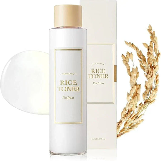 Miniatures of Rice Toner, Mugwort Essence, Fig Boosting Essence (Rice)