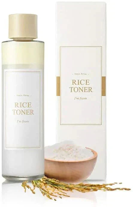 Miniatures of Rice Toner, Mugwort Essence, Fig Boosting Essence (Rice)