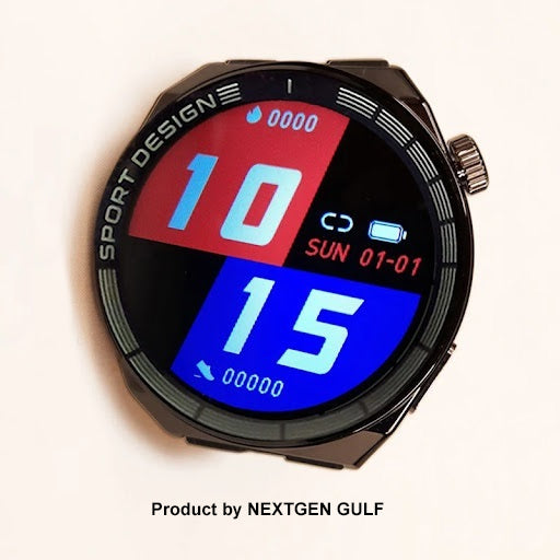 Rock 21 Smart Watch | Fitness Tracking | Big Touch Display (KSA Edition)