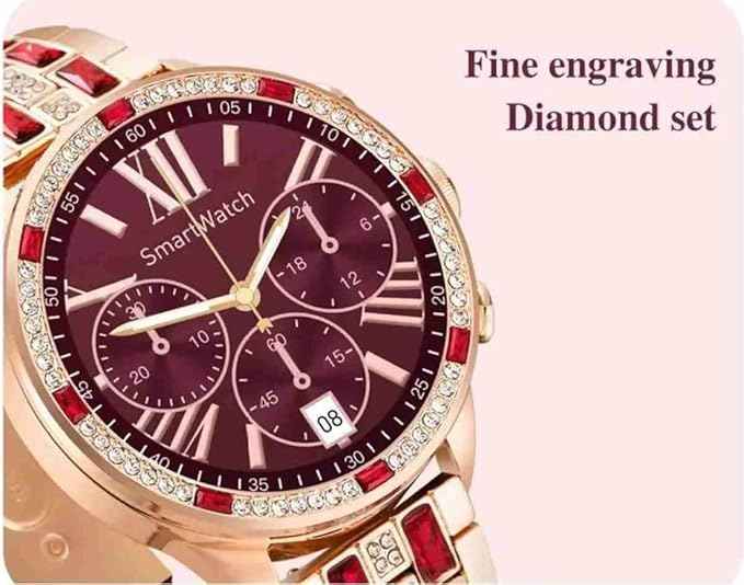 Unisex Stainless Steel Smart Watch | Formal Wear + Health Sync | KSA Edition