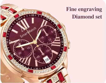 Unisex Stainless Steel Smart Watch | Formal Wear + Health Sync | KSA Edition