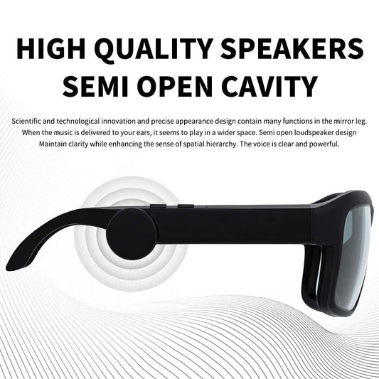 XG88 Smart Wireless Bluetooth Glasses 5.0 Calling Sunglasses Sports HD Audio